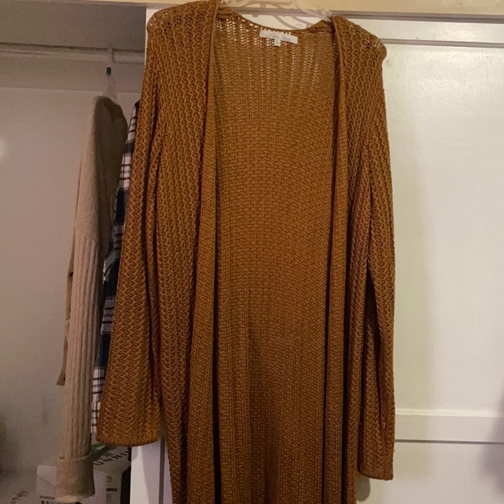 Lovers and Friends chocolate brown cardigan